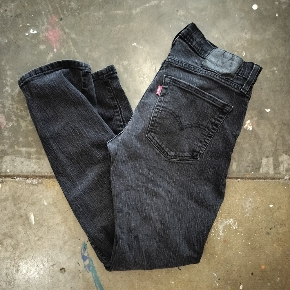 Levi's Black slim straight Jeans Modern Fit Stretch